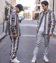 THE NORTH FACE x Supreme ヘビ柄ジャケット 海外用タグ シュプリーム