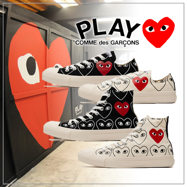 COMME des GARCONS】 CONVERSE ALL STARS コラボスニーカー (CONVERSE