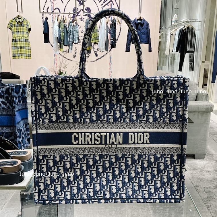 DIOR BOOK TOTE オブリーク エンブロイダリー 芸能人☆国内発送 (Dior