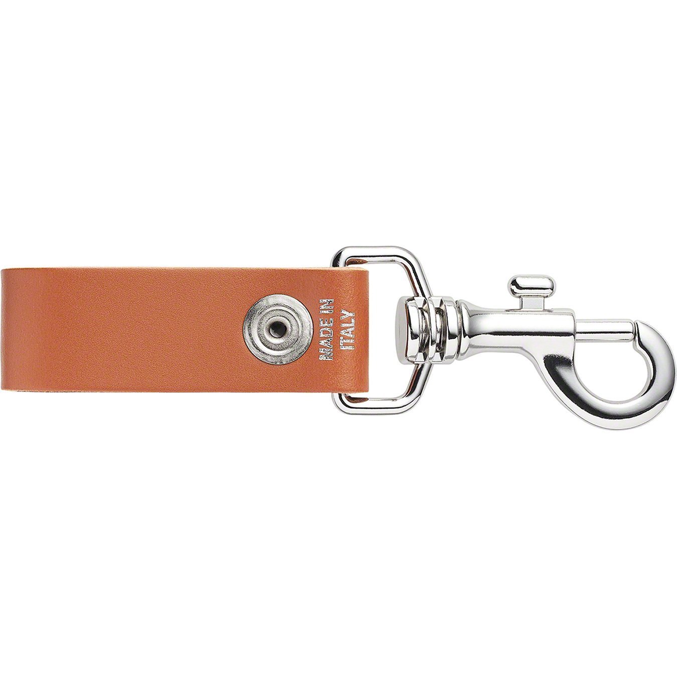 SS21 Supreme Leather Key Loop - シュプリーム キーホルダー (Supreme