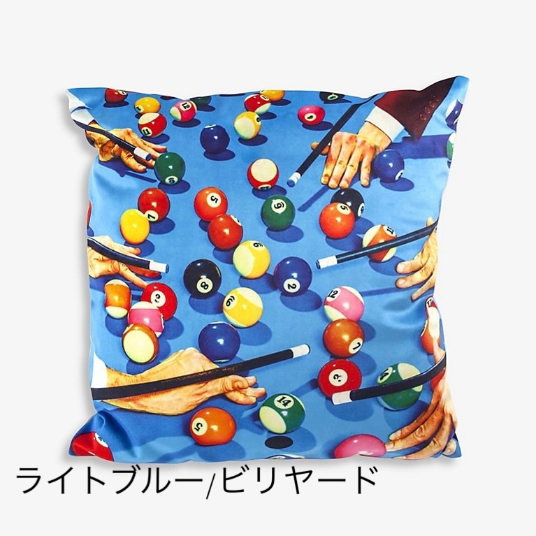 仲里依紗さん愛用【SELETTI×TOILETPAPER】 プリント クッション