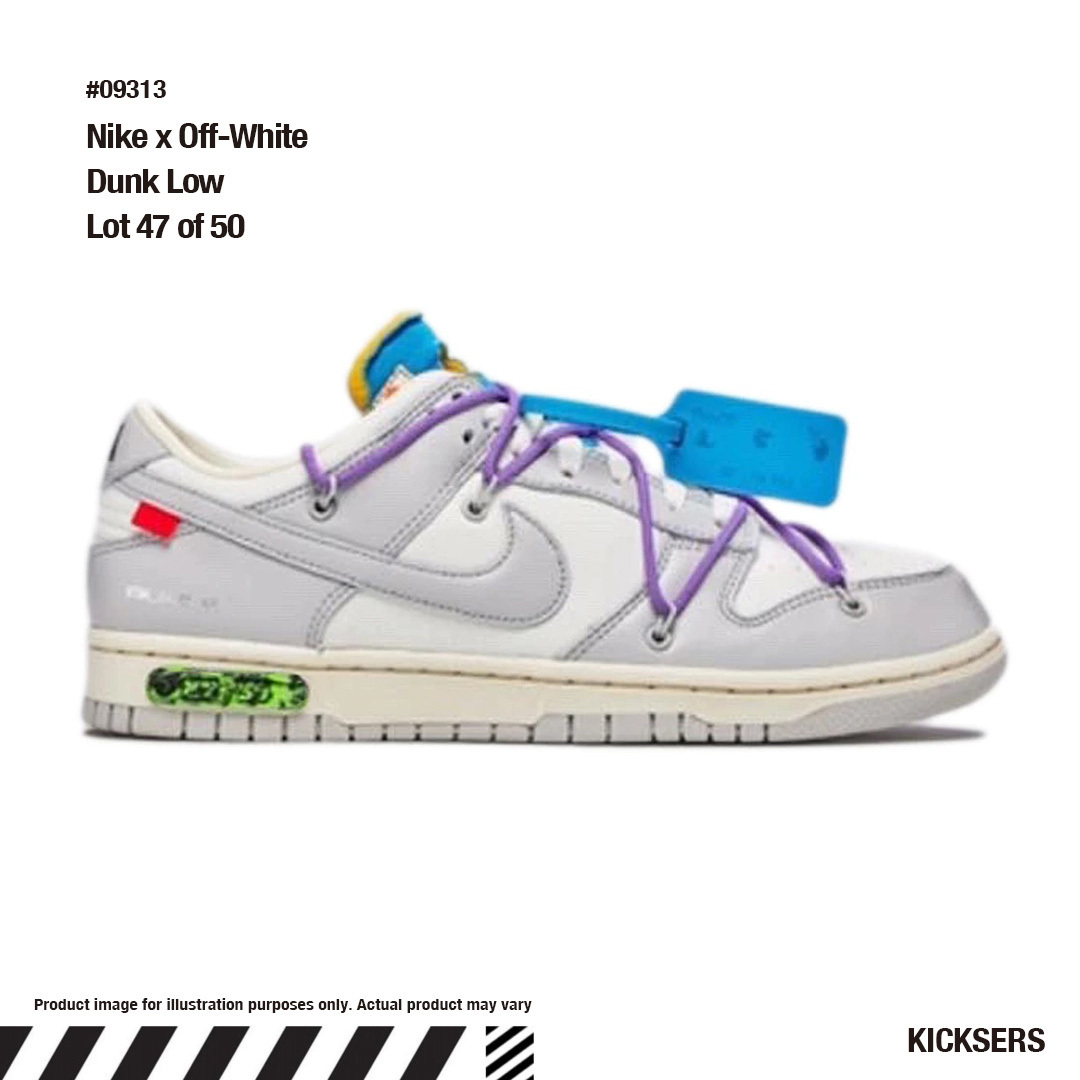 オフホワイトダンクロット47Nike x Off-White Dunk Low Lot 47 (Nike