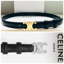 4色展開【CELINE】カーフスキン☆スモール トリオンフ ベルト