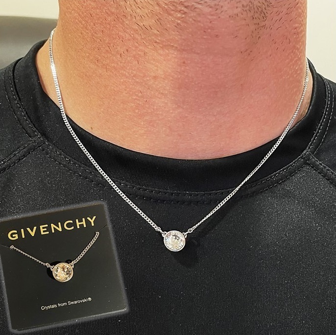 GIVENCHY スワロフスキー クリスタル ネックレス 関税☆送料込