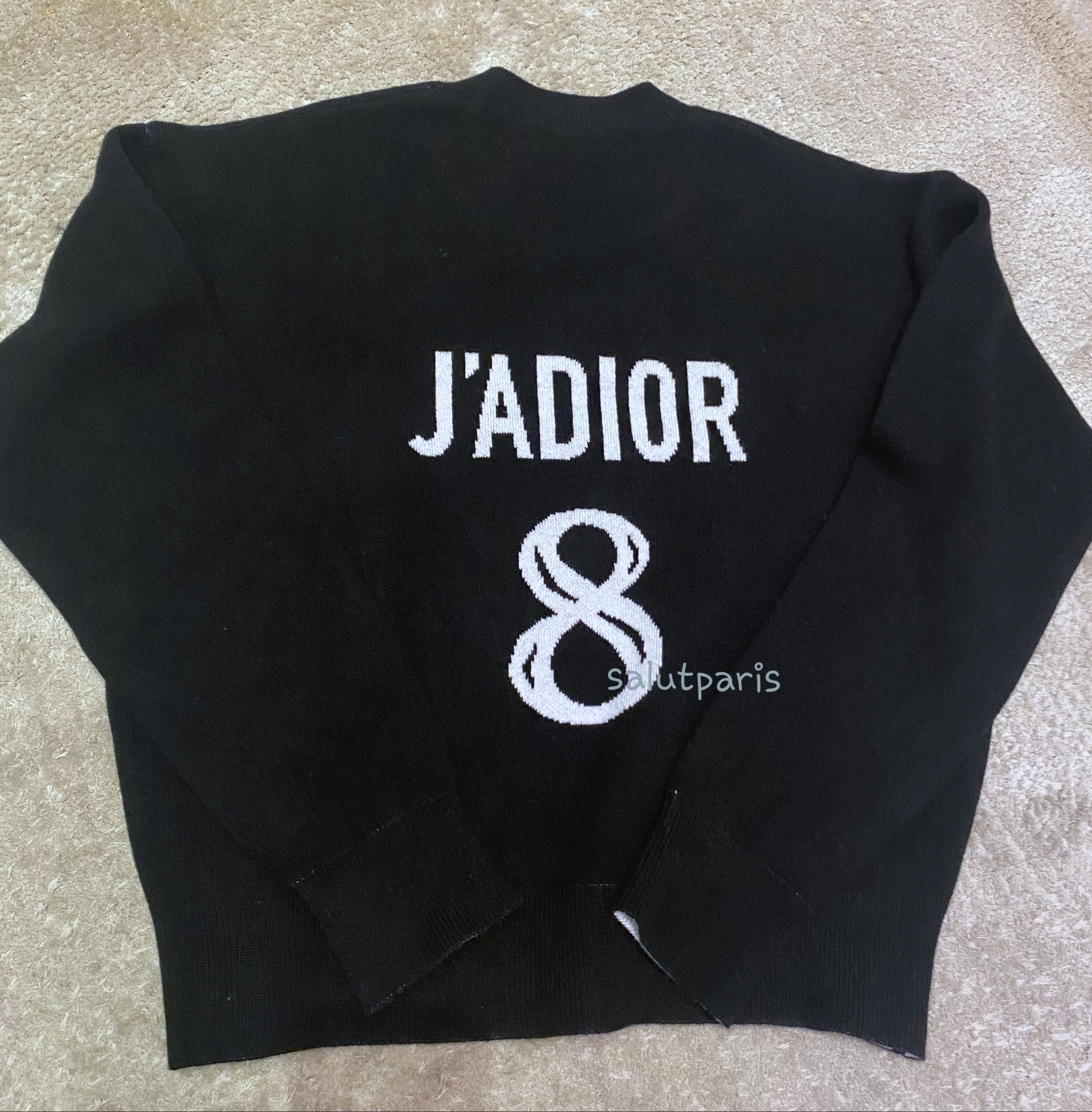 DHL送料込*ディオール*J'ADIOR8カシミアボクシーニットセーター (Dior