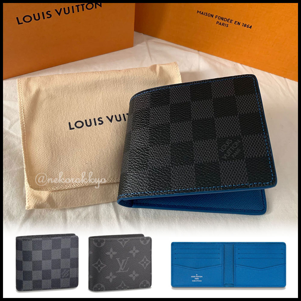 LOUIS VUITTON☆SLENDER WALLET スレンダー二つ折り財布☆送料込