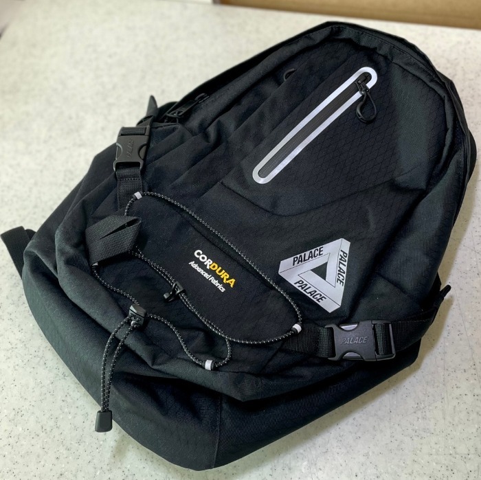 ☆関税込☆Palace☆Cordura Double Diamond Backpack Black☆ (Palace