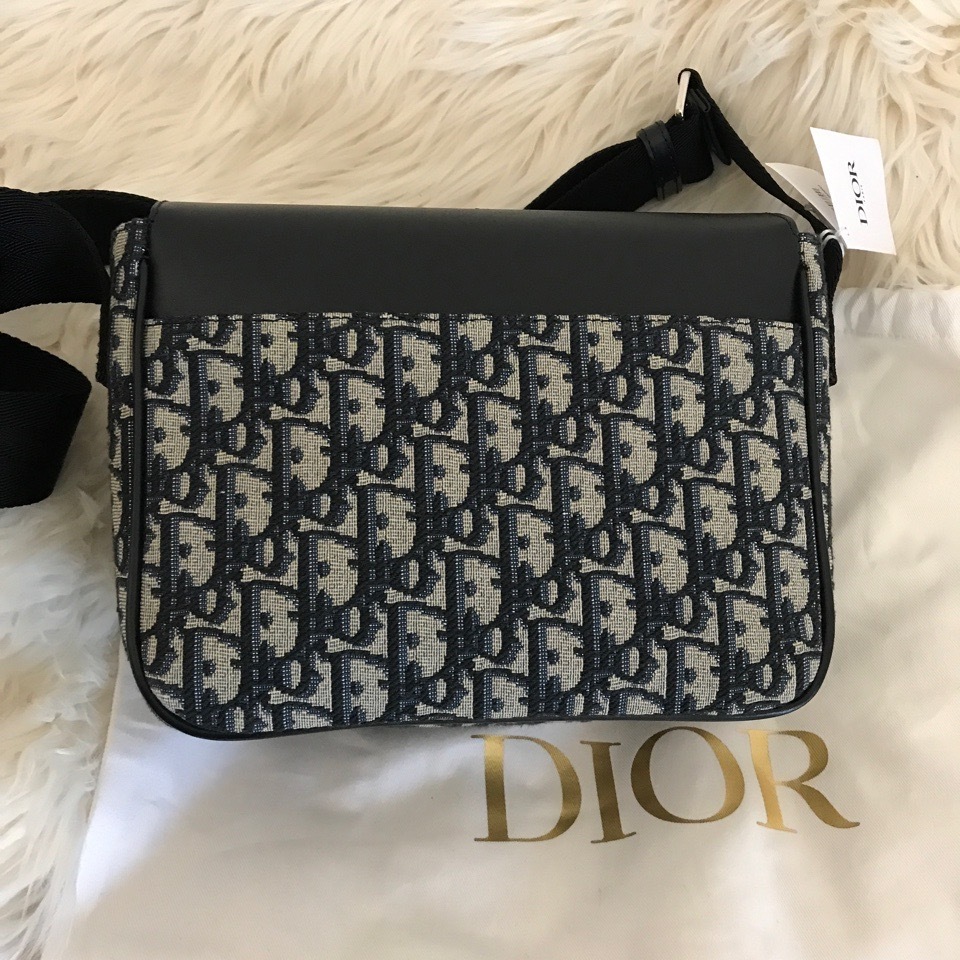 大人もOK♪【Dior】メッセンジャーバッグ☆Oblique & Calf Skin (Dior