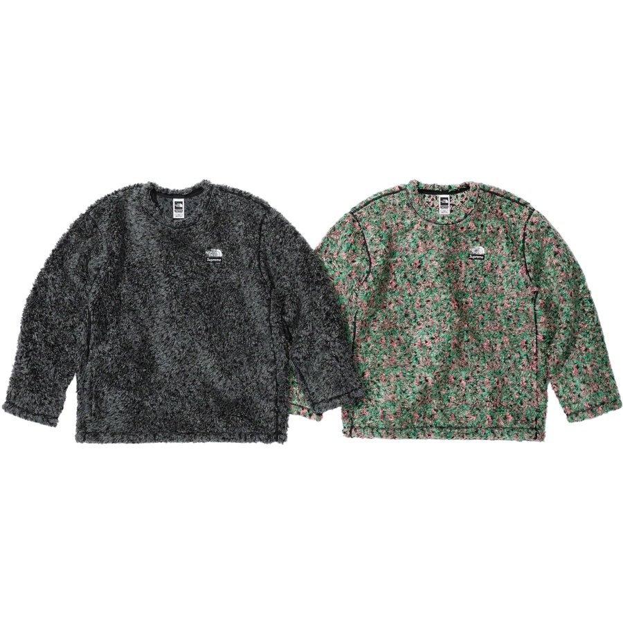 SS23 Supreme The North Face High Pile Fleece Pullover (Supreme