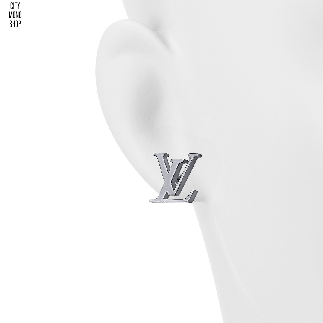 SALE]ヴィトン Vuitton レア ピアスLV インスティンクト (Louis