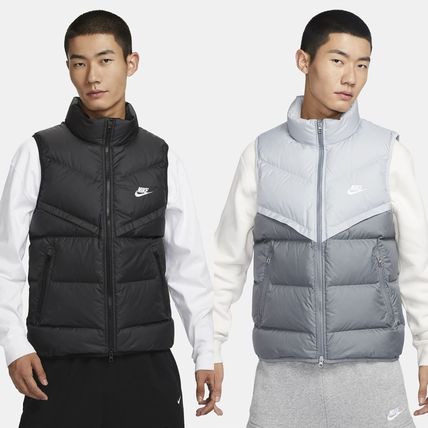 グレー（灰色）系 Nike(ナイキ) ダウンベスト(メンズ) - ブランド通販