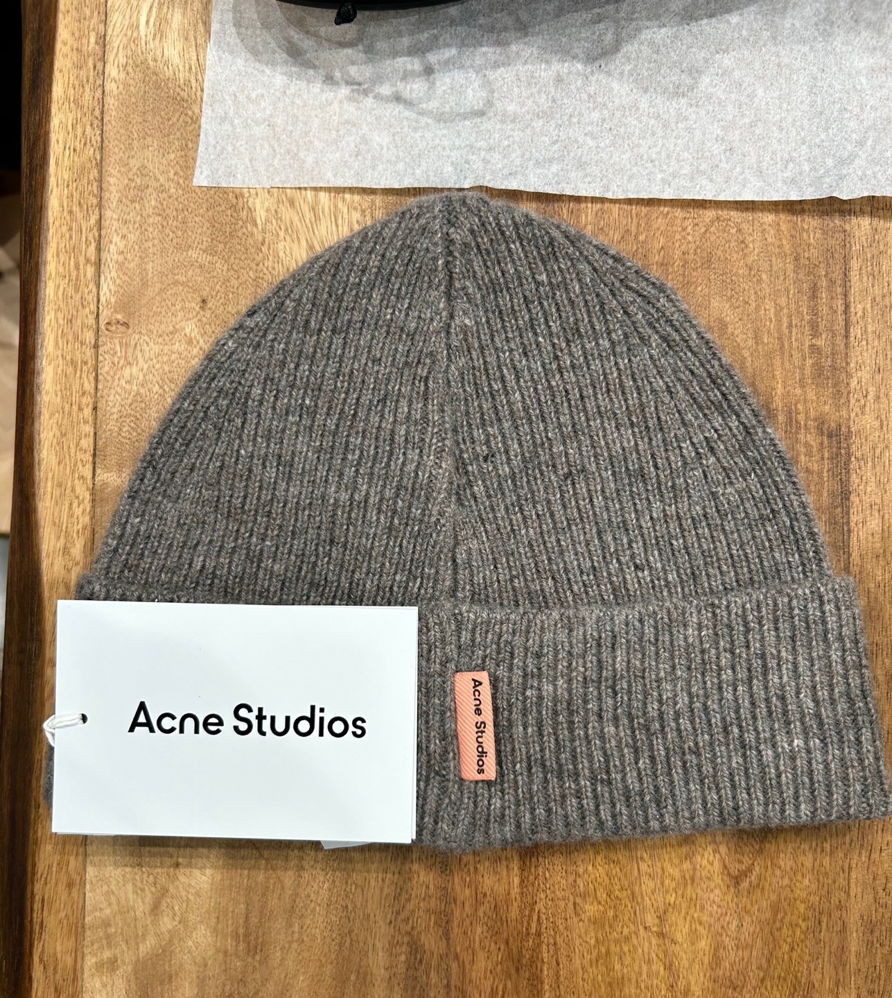 ACNE STUDIOS｜ウールカシミア ビーニー FN-UX-HATS000187 (Acne