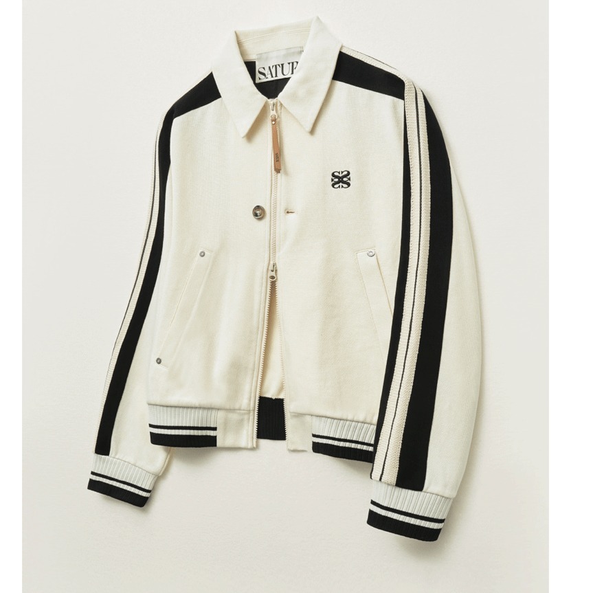 ☆SATUR☆Lawton Collar Track Zip-Up Jacket (SATUR/ジャケットその他