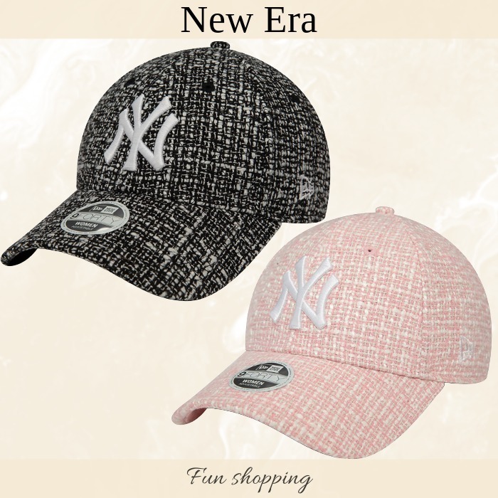 New Era】NYヤンキース サマーツイード キャップ (New Era/キャップ