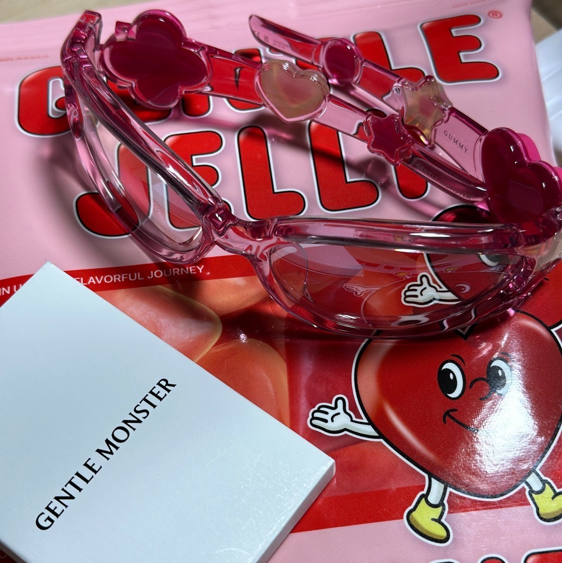 Gentle Monster】 Gummy PC12 Pink グミ 半透明ピンク (Gentle Monster