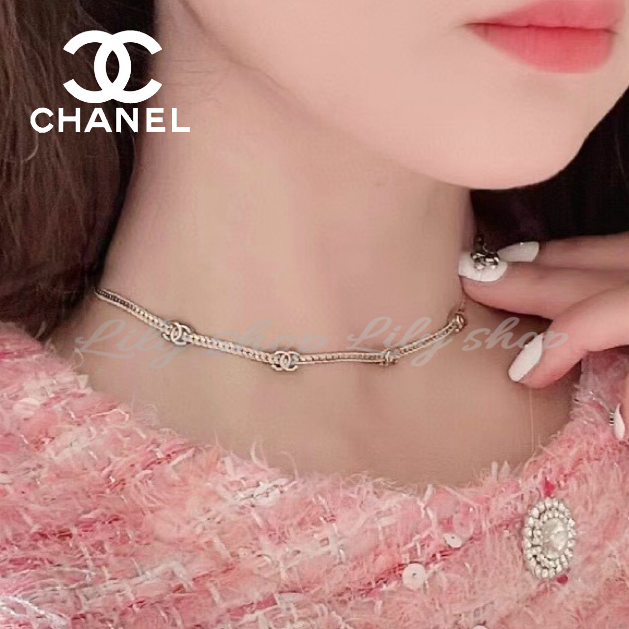 ☆シンプルお洒落☆ シャネル チョーカー (CHANEL/ネックレス