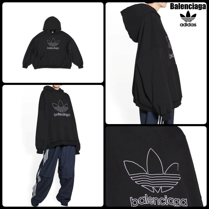 Balenciaga x Adidas】Balenciaga x Adidas Hoodie Large Fit