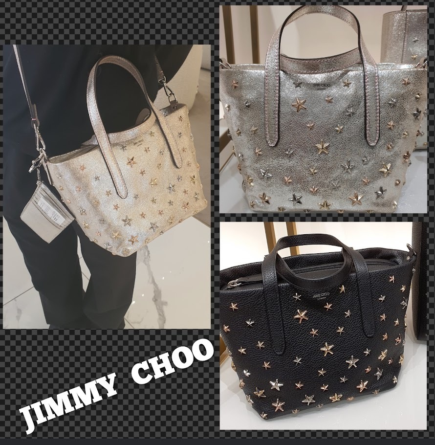 JIMMY CHOOジミーチュウ 3WAYスタッズショルダー＆トートバッグ