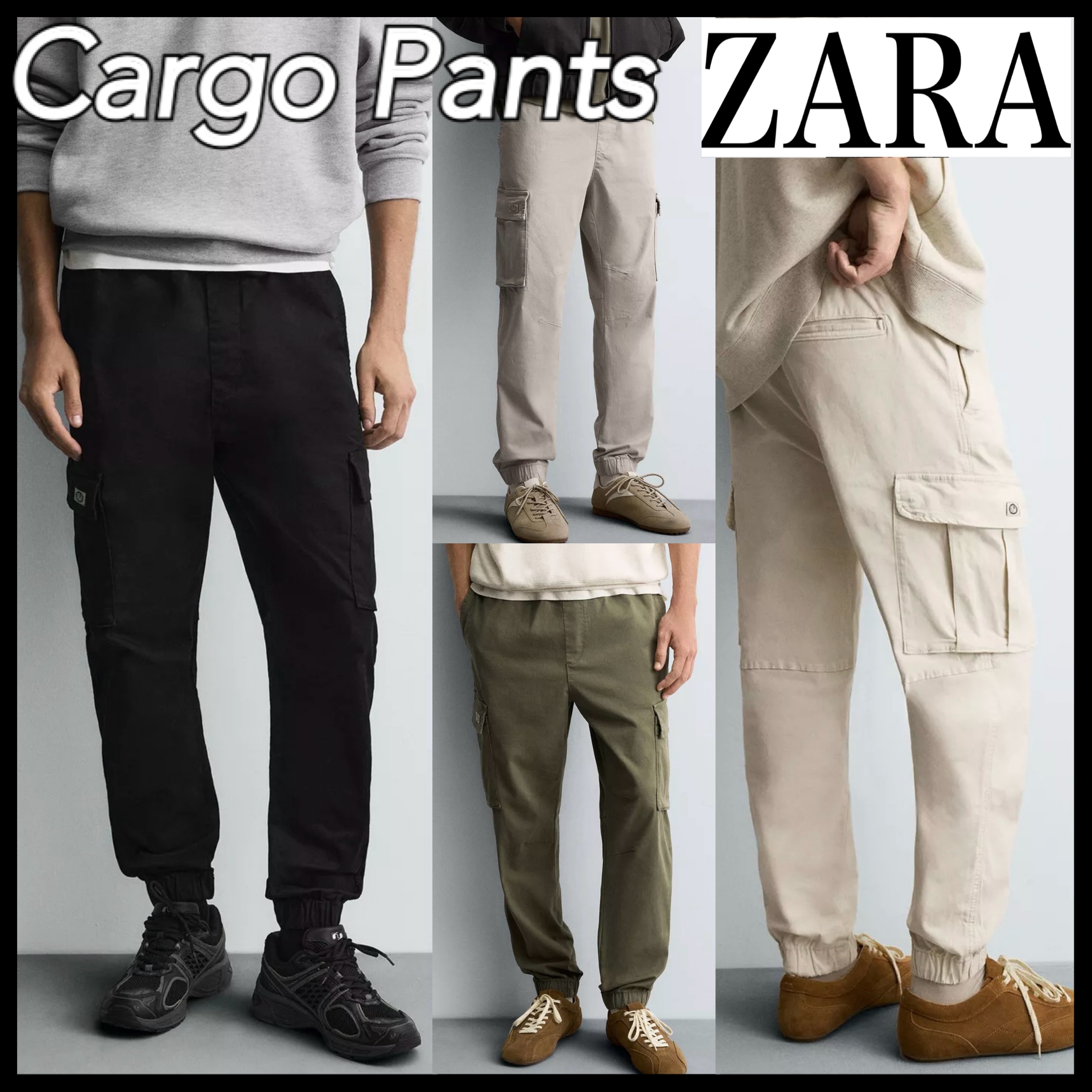 口コミ・レビュー｜送関込☆ZARA(ザラ)☆コットン混合 カーゴパンツ