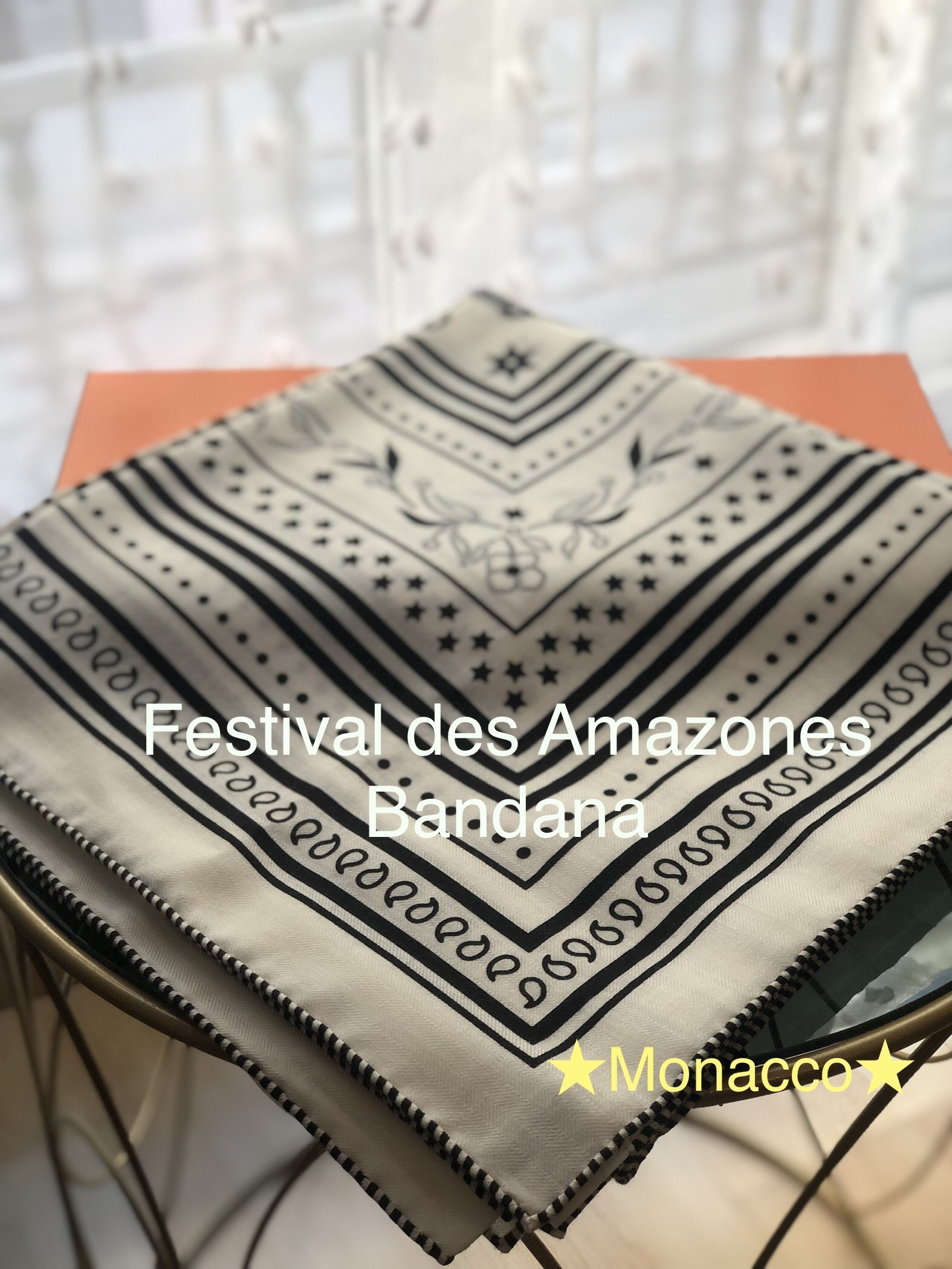 2025年最新カシシル☆Hermes☆Festival des Amazones Bandana140