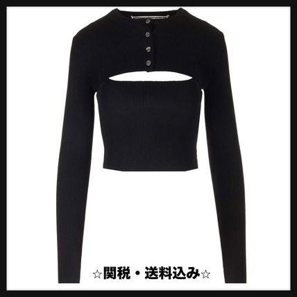クロップド Alexander Wang(アレキサンダーワン) ニット・セーター