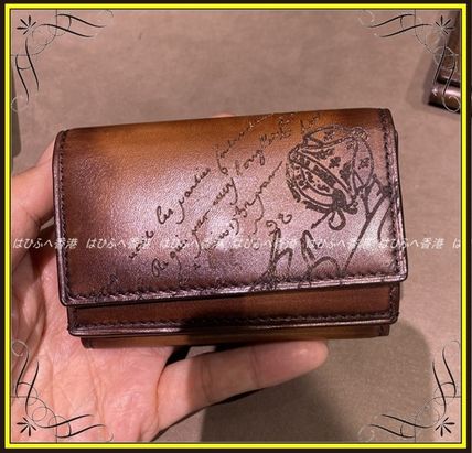 三つ折り Berluti(ベルルッティ) 折りたたみ財布(メンズ) - ブランド