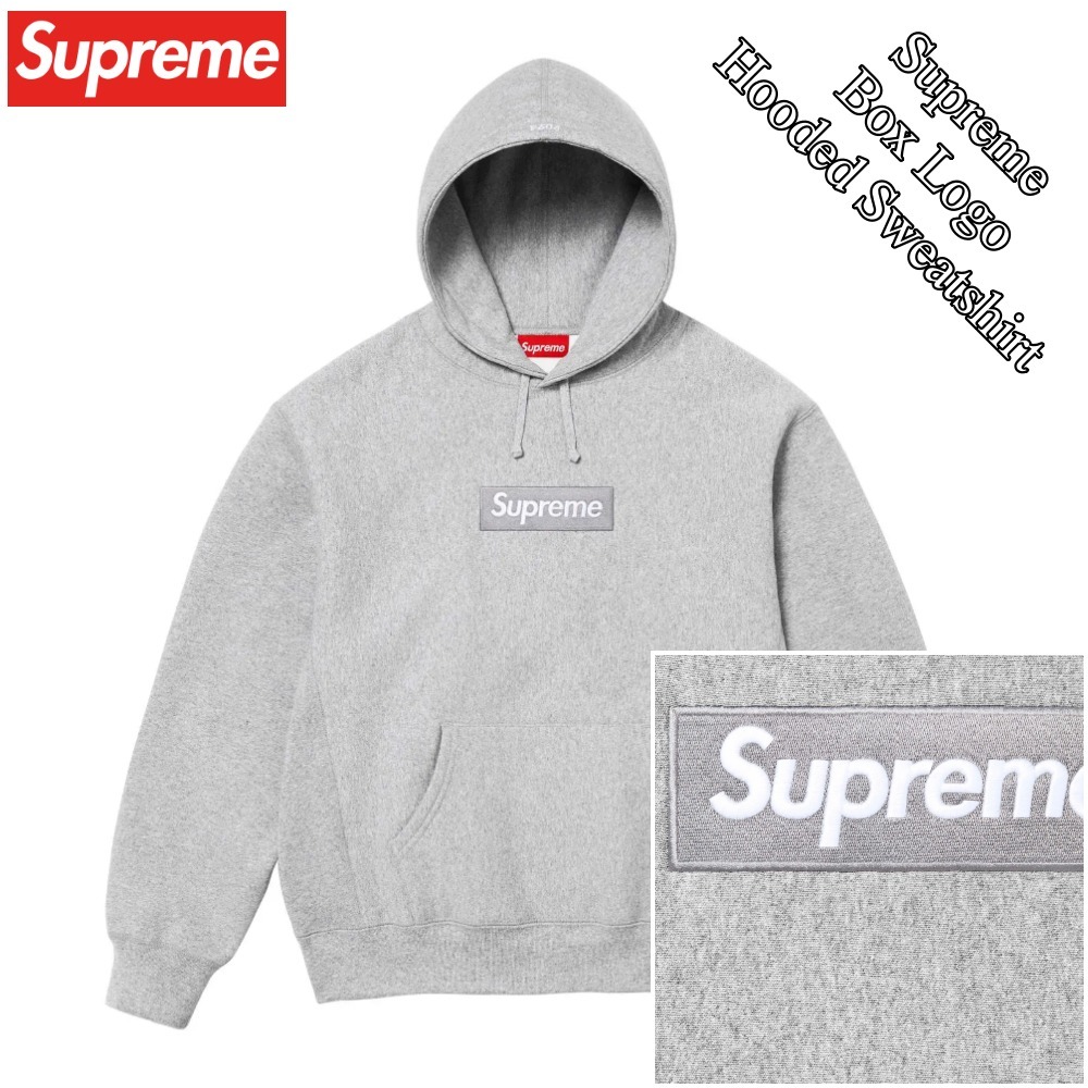 SUPREME パーカー グレー Mサイズ Supreme（シュプリーム） ジップ