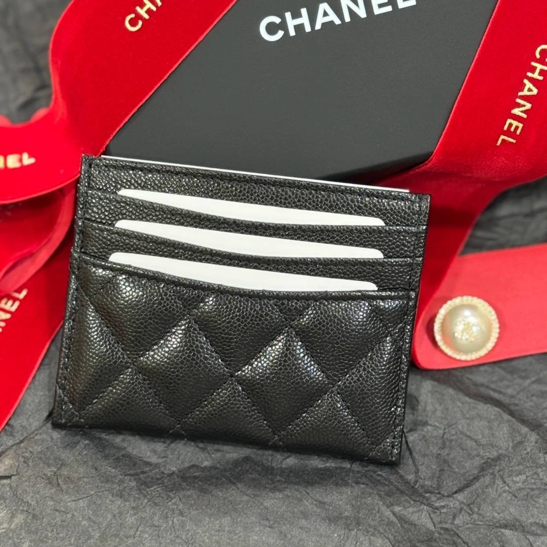大きめロゴが可愛い♡】 CHANEL 《カードケース》 (CHANEL/カード