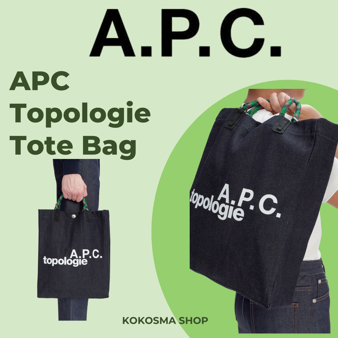 A.P.C.[アーペーセー] APC Topologie Tote Bag (A.P.C./トートバッグ