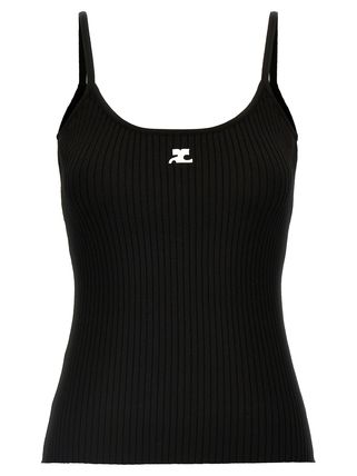 ブラック（黒）系 Courreges(クレージュ) キャミソール(レディース