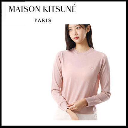 ピンク系 MAISON KITSUNE(メゾンキツネ) ニット・セーター(レディース