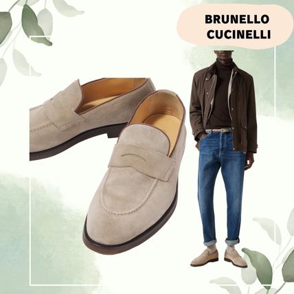 スリッポン BRUNELLO CUCINELLI(ブルネロクチネリ) ドレスシューズ