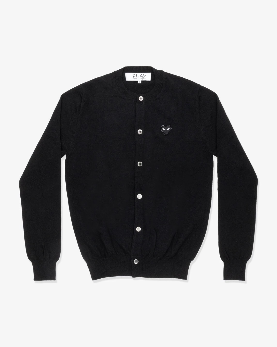 ラインストーン】プレイコムデギャルソン カーディガン (COMME des