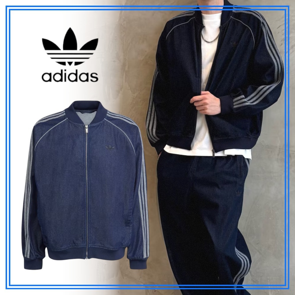 早い者勝ち 大人気 adidas LOOSE SST DENIM STONE ジャケット (adidas