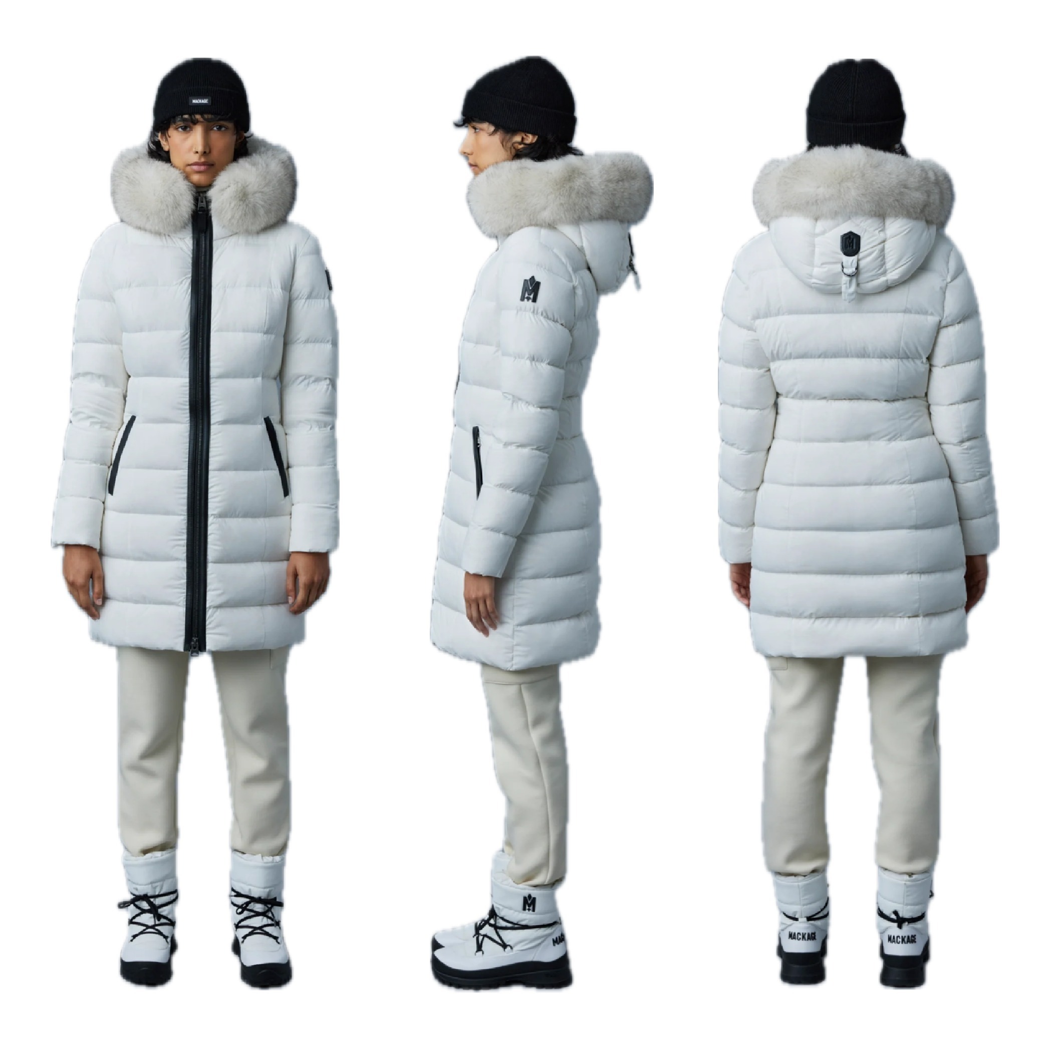 カナダ直送!】Mackage マッカージュ Calla-BX Off White (Mackage