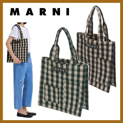 A4サイズ収納可 MARNI(マルニ) トートバッグ(レディース) - ブランド