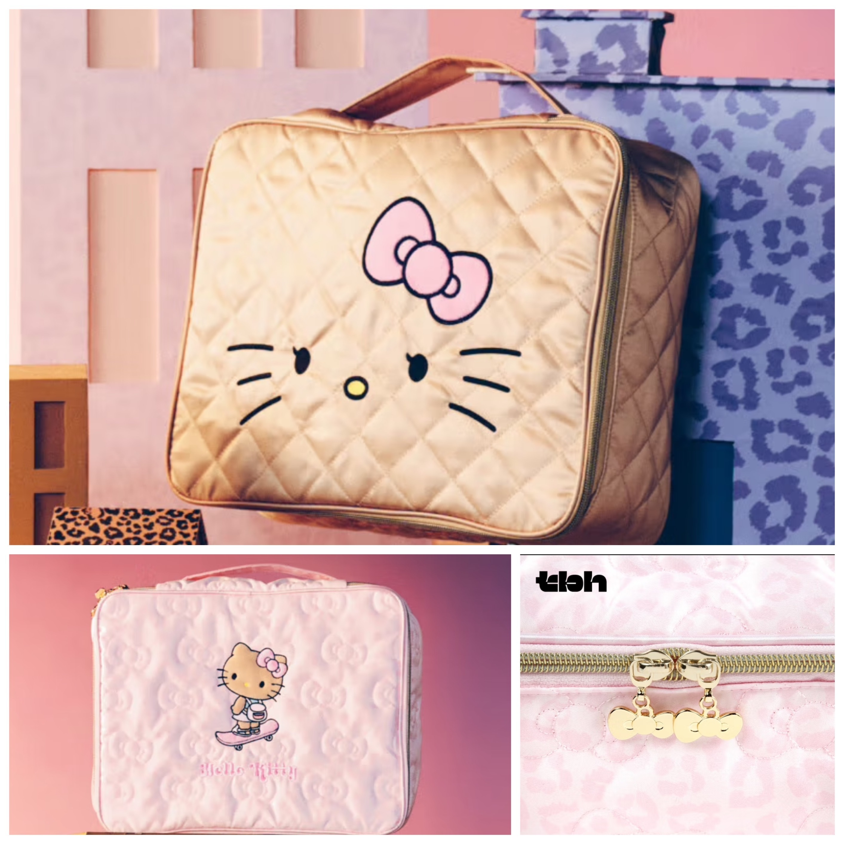 中国☆Hello Kitty x tbh ハローキティ トラベルポーチ (Hello Kitty