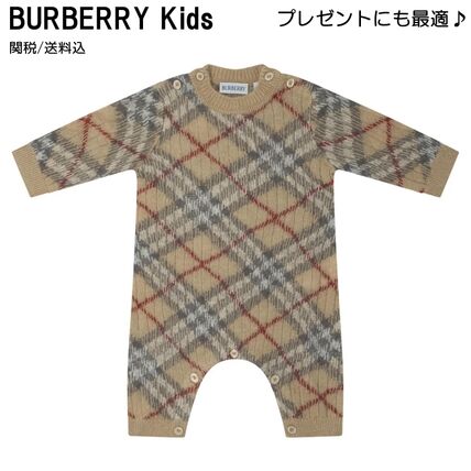Burberry(バーバリー) ベビーロンパース・カバーオール(ベビー・キッズ