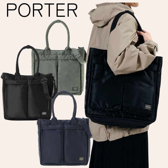 PORTER ポーター TANKER CARRYING TOTE BAG (PORTER/トートバッグ) 622