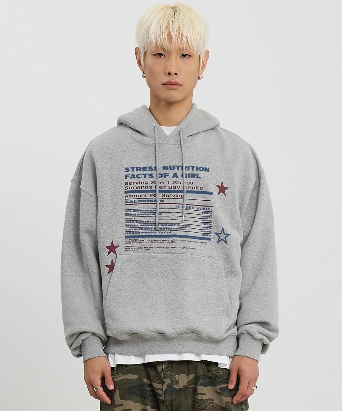 HOODHOOD】Girl Stress Nutrition ALD1 サンウォン着用 (HOODHOOD