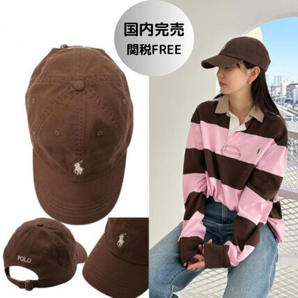 ブラウン（茶色）系 POLO RALPH LAUREN(ポロラルフローレン) キャップ