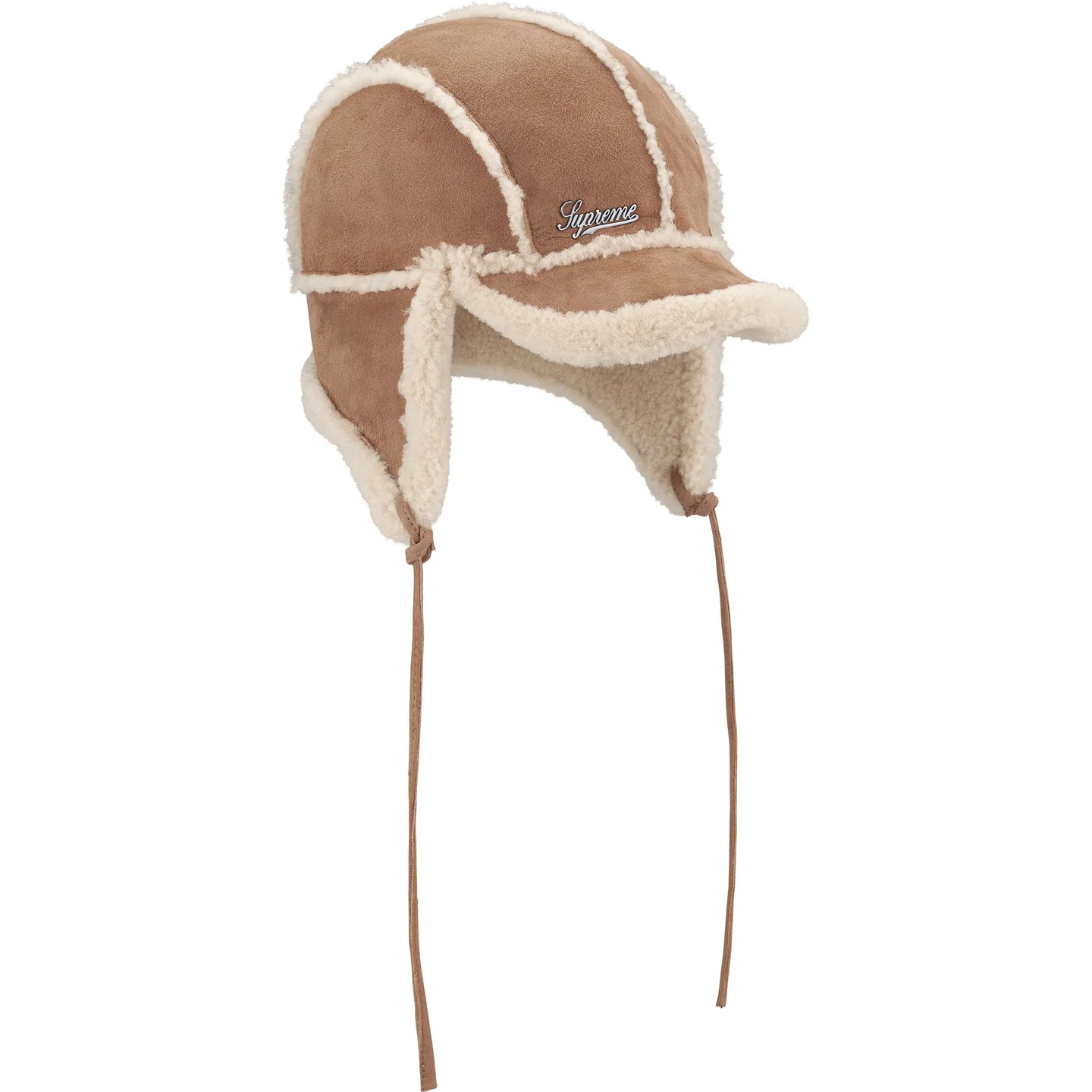 SUPREME】Shearling Lined Earflap Cap (M-L size) - 25FW (Supreme