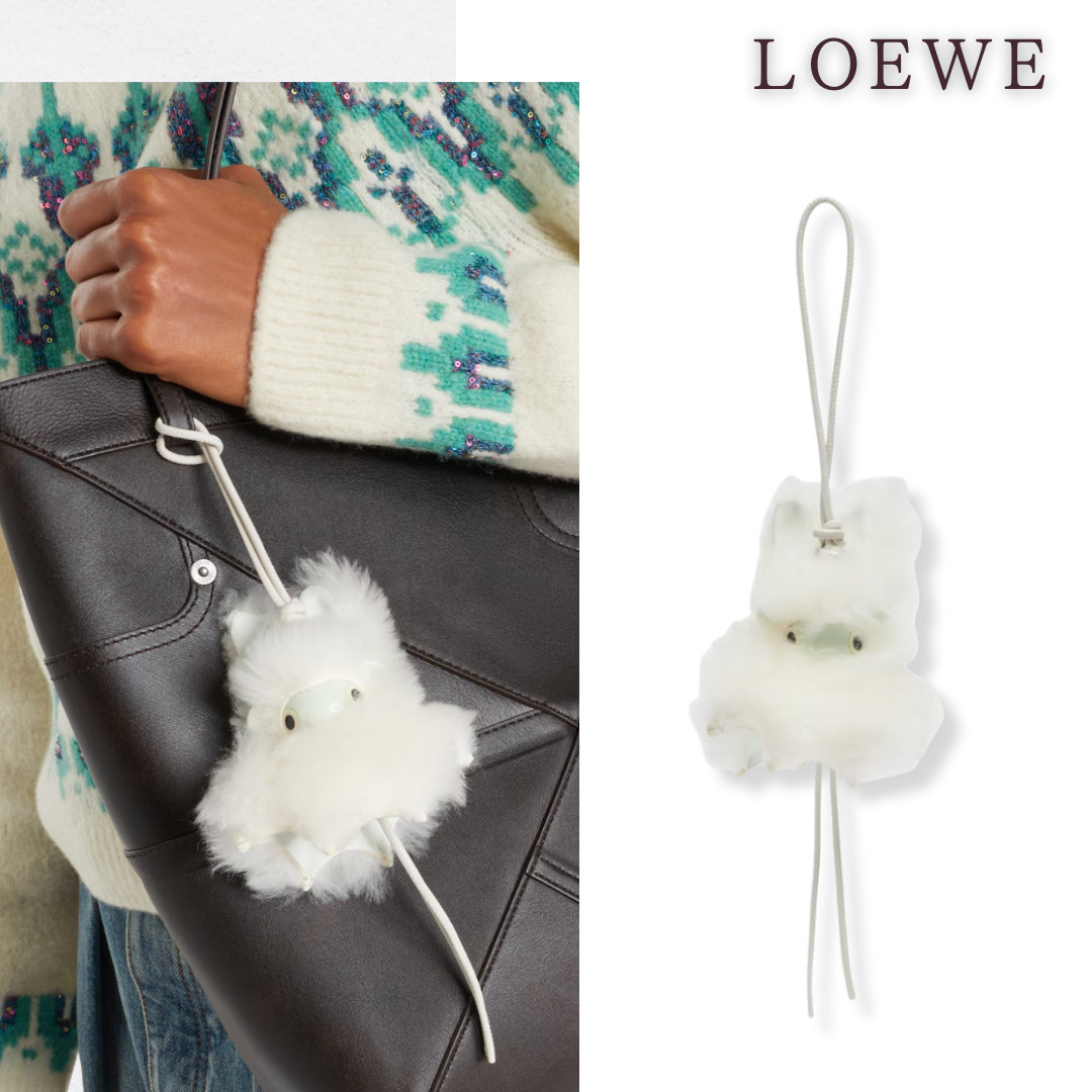 LOEWE】ロエベ スノーバニー チャーム シアリング (LOEWE/ファッション