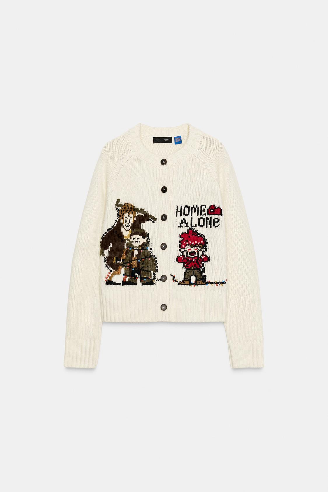 ZARA ホームアローンニットカーディガン 3920/975/712 (ZARA/コート