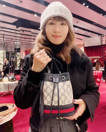 ネイビー（紺）系 GUCCI(グッチ) ショルダーバッグ・ポシェット