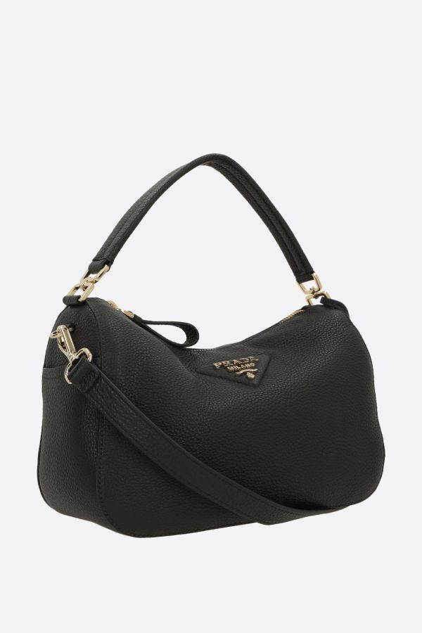 PRADA プラダ スモール レザー バッグ ブラック 関税込み (PRADA