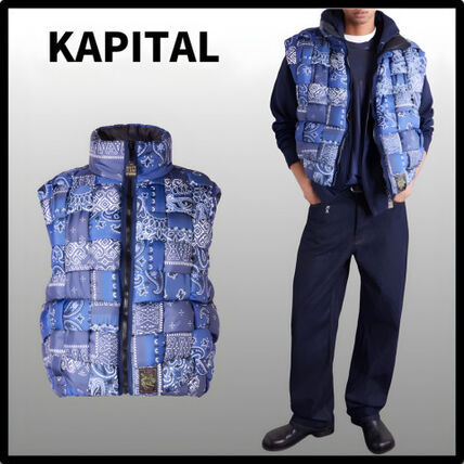 KAPITAL(キャピタル) ダウンベスト(メンズ) - ブランド通販のBUYMA