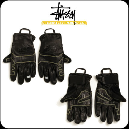 ブラック（黒）系 STUSSY(ステューシー) 手袋(メンズ) - ブランド通販