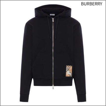 ジップアップ Burberry(バーバリー) パーカー・フーディ(メンズ
