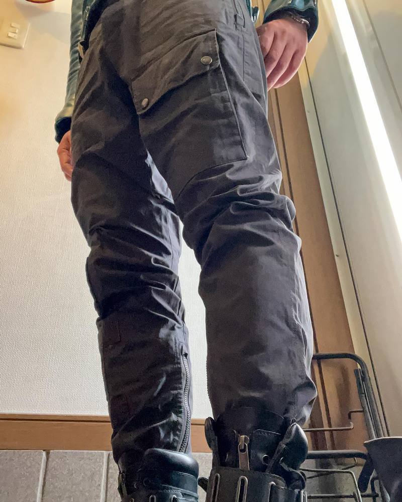 N PEAL】007 COMBAT TROUSERS グレー ジェームズ・ボンド (N PEAL